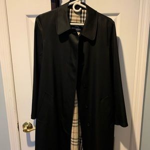 Burberry London Trench Coat Size 6 Vintage Fashion